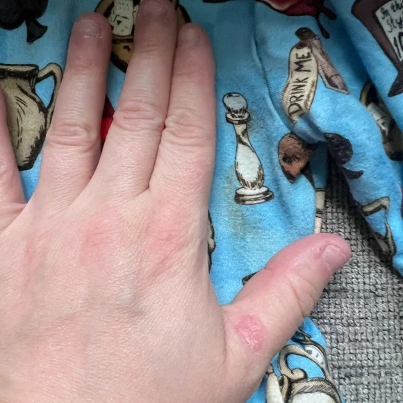 Little Crowns & Capes, Alice in Wonderland,Baby Dress w/headband 6-12 M, Bamboo - Picture 5 of 6